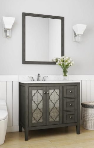 Allen & Roth Bathroom Cabinets08